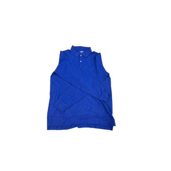 School Uniform Boys Long Sleeves Mesh Polo T-Shirt Size XL - Picture 1 of 2